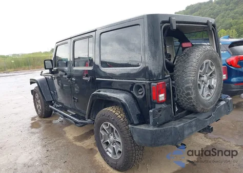 2016 Jeep Wrangler Unlimited Rubicon из США, поврежденный, VIN 1C4BJWFG1GL171524